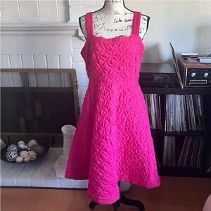 Maeve Pink Textured Dress